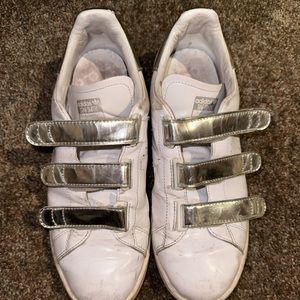 RAF Simons x Stan smith silver Velcro